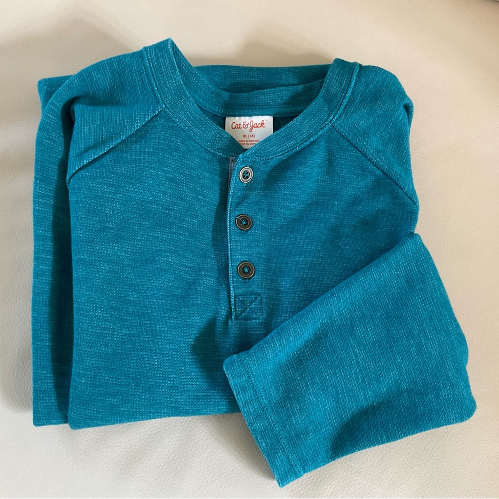 Cat & Jack Long Sleeve Shirt, Size XL (16)